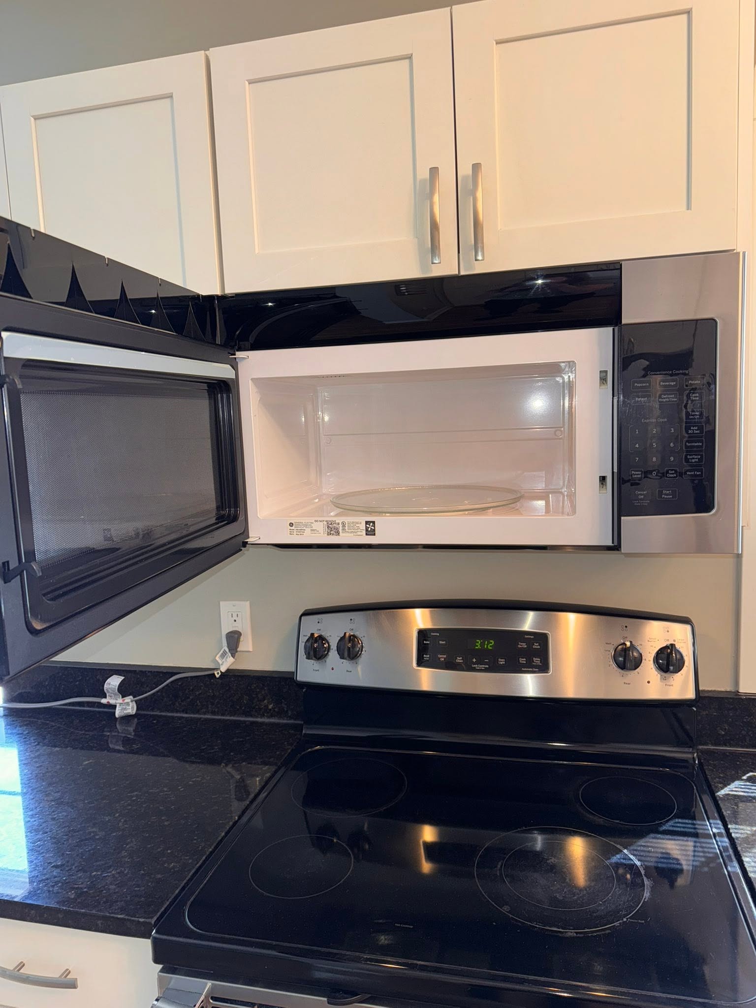 Deep-cleaned oven interior after appliance detailing