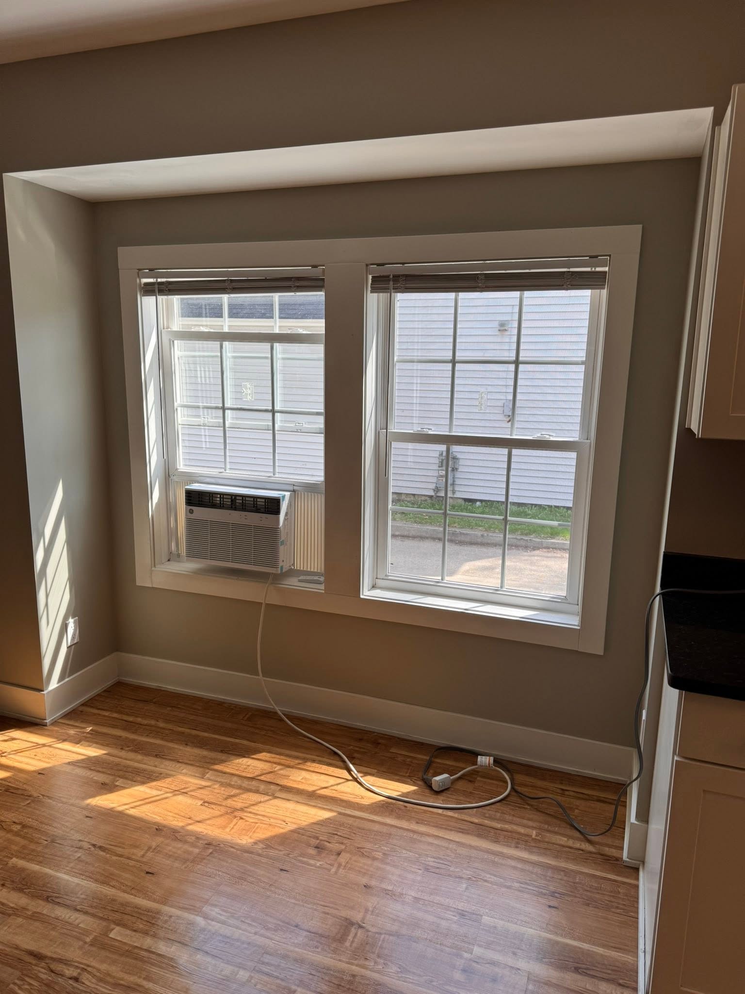 Refreshed bedroom after weekly maintenance clean