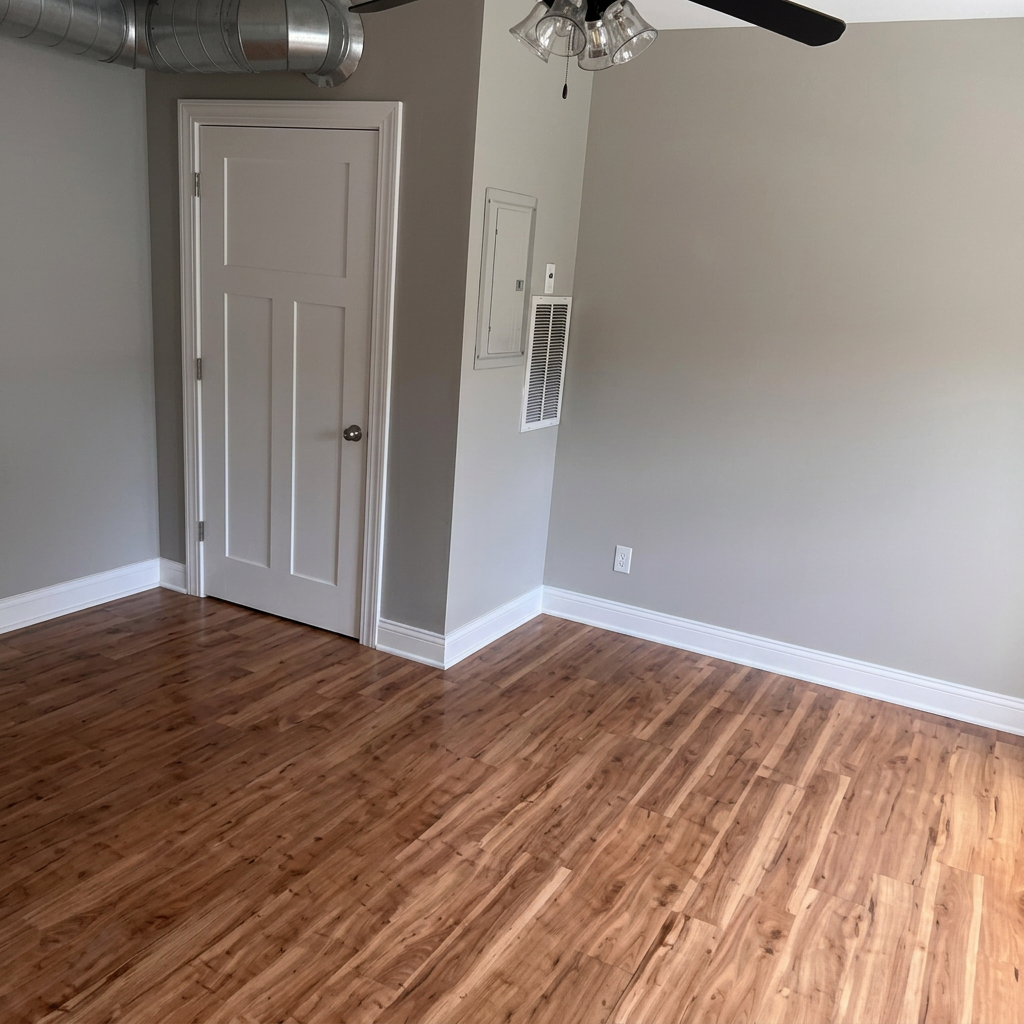 Kitchen countertop polish and detail work